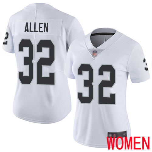 Oakland Raiders Limited White Women Marcus Allen Road Jersey NFL Football #32 Vapor Untouchable Jersey